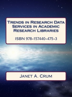 cover image of Trends in Research Data Services in Academic Research Libraries